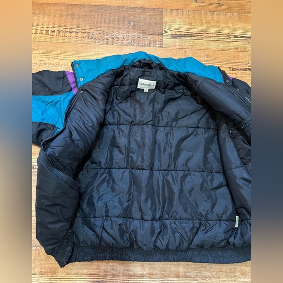 Vintage St John’s Bay Puffer Jacket/Hoodie - Picture 7 of 9